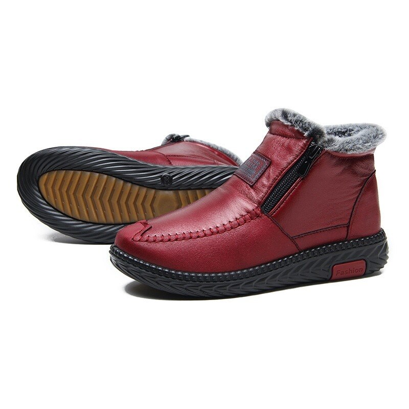 Olivia Orthopedic Leather Boots