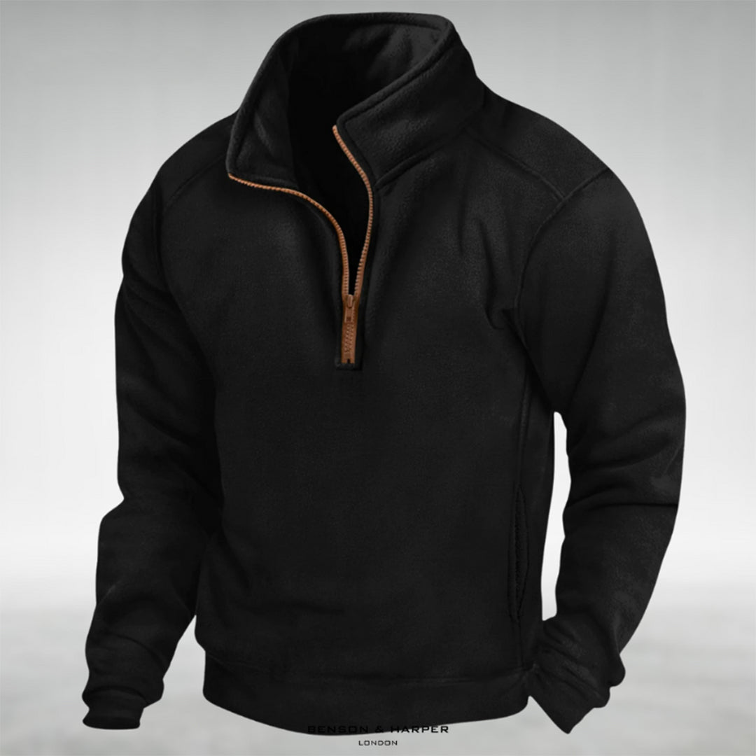 Hudson I Men's Fleece Half-Zip Pullover