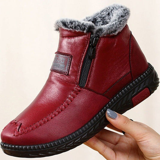 Olivia Orthopedic Leather Boots