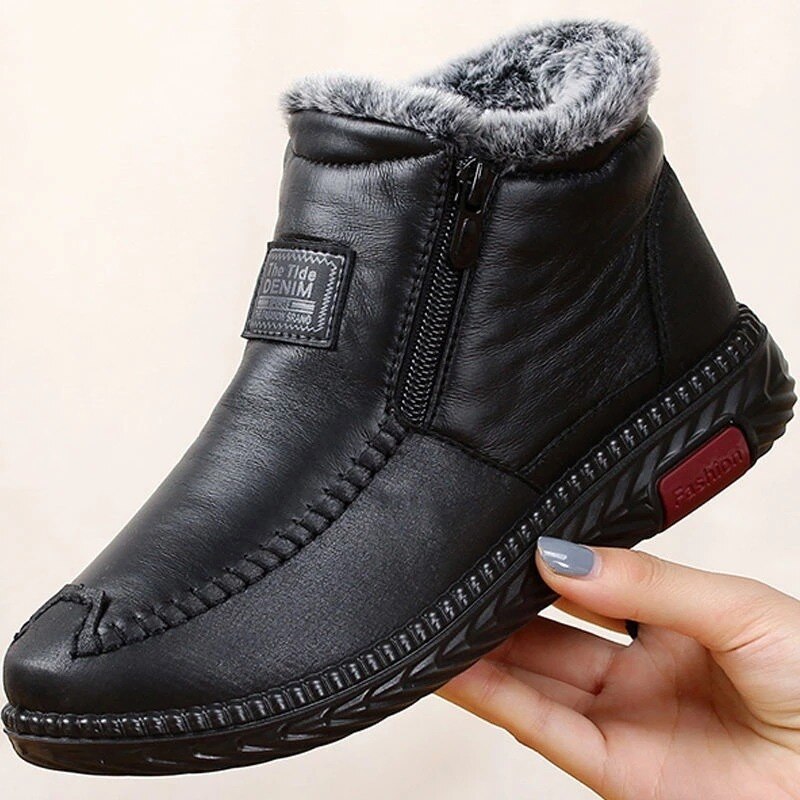Olivia Orthopedic Leather Boots