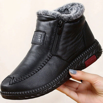 Olivia Orthopedic Leather Boots