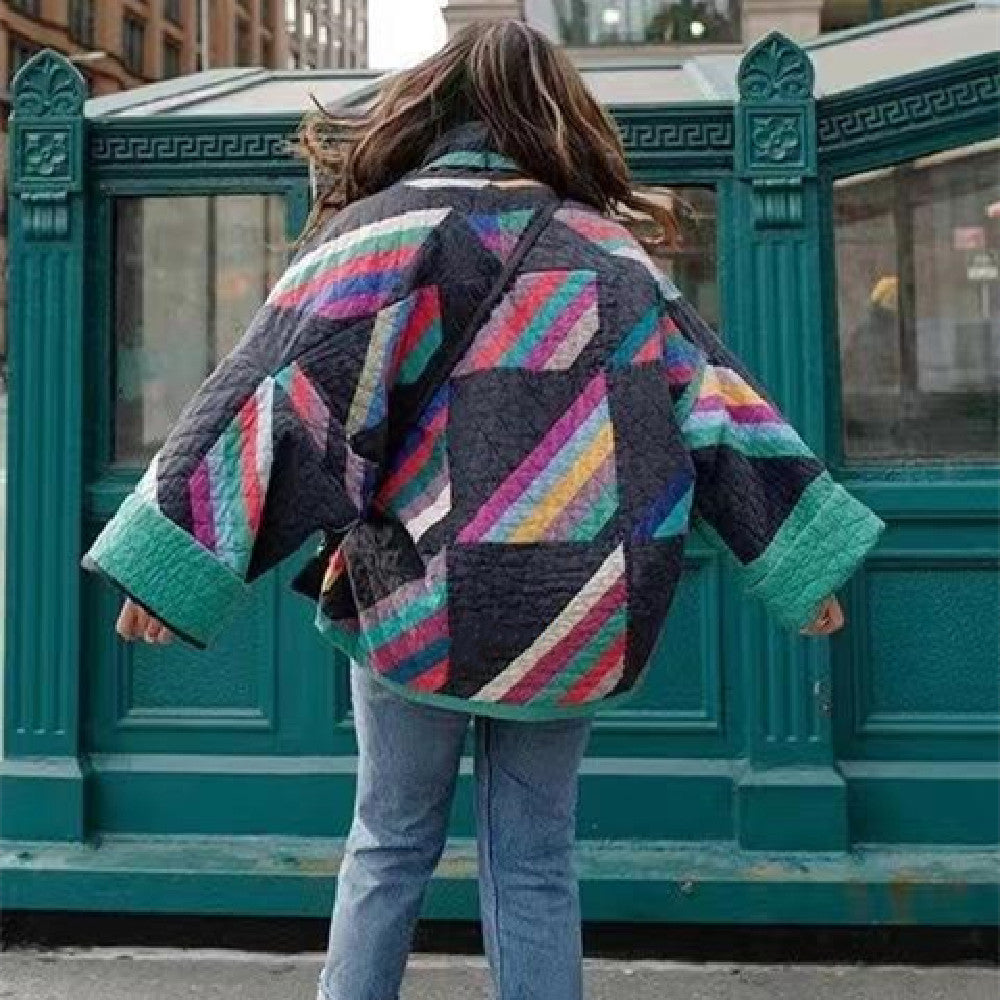 Isabelle | Quilted Retro Coat