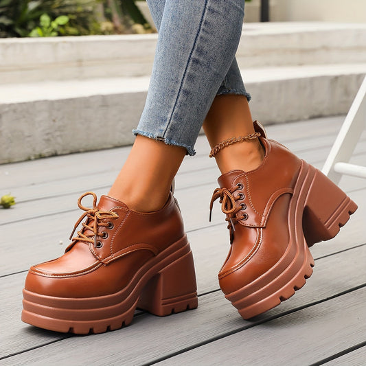 Luna Platform Oxfords