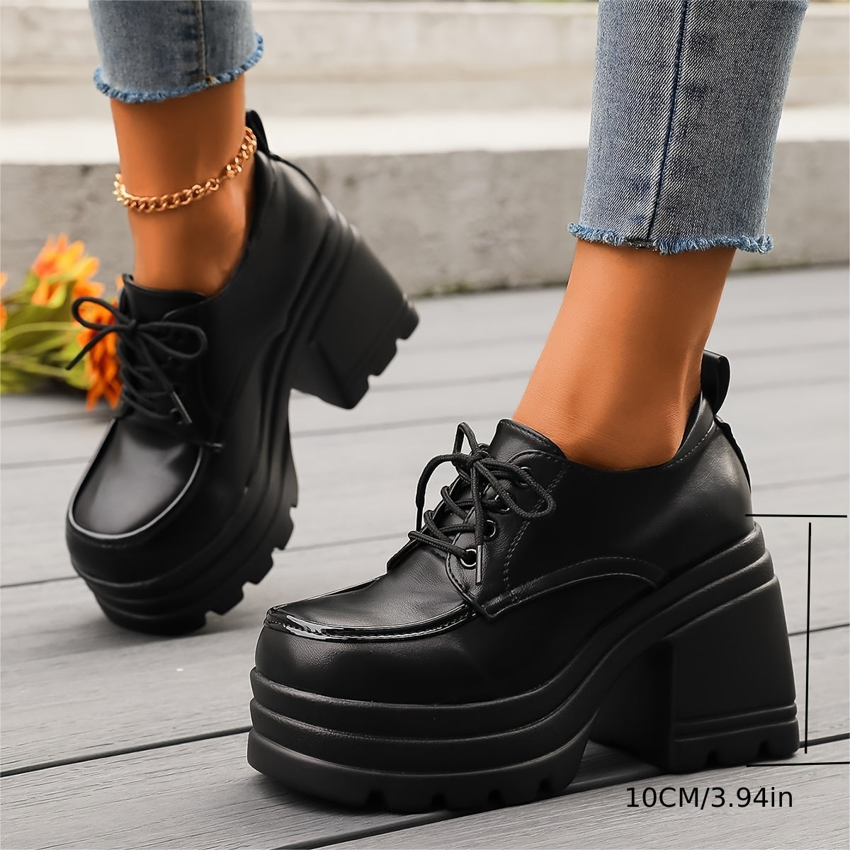 Luna Platform Oxfords