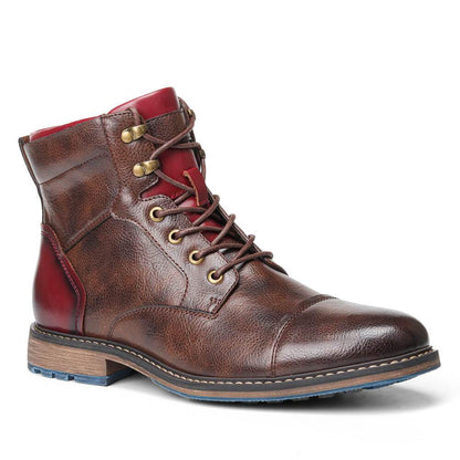 Cris | Handmade premium leather oxford boots for men
